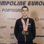 Блестящие результаты на юниорском чемпионате Европы по прыжкам на батуте!