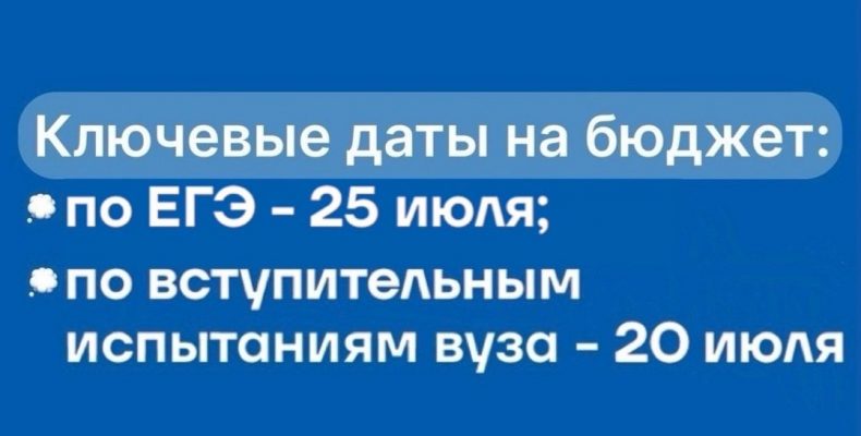 Бюджетная форма обучения