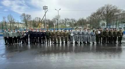 Муниципальный этап Спартакиады допризывной и призывной молодёжи, посвящённый 81-летию Победы в Великой Отечественной войне