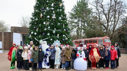 Открытие главное ёлки города. Старт новогодним торжествам