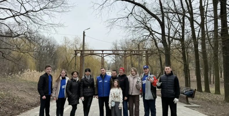 Субботник в роще «Дубки»