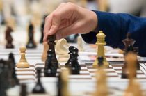 Участие в турнире по шахматам городской Спартакиады